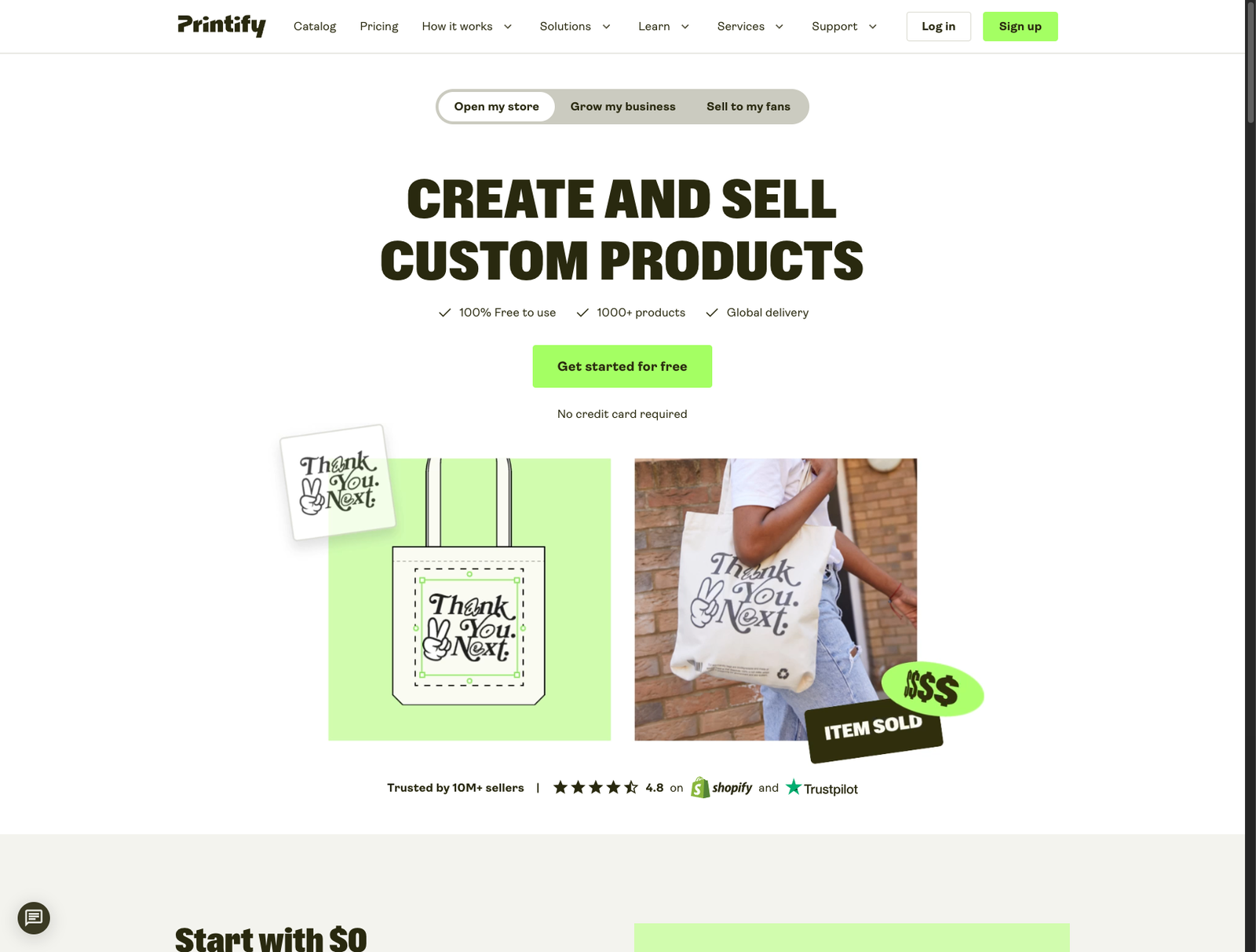 Printify Website