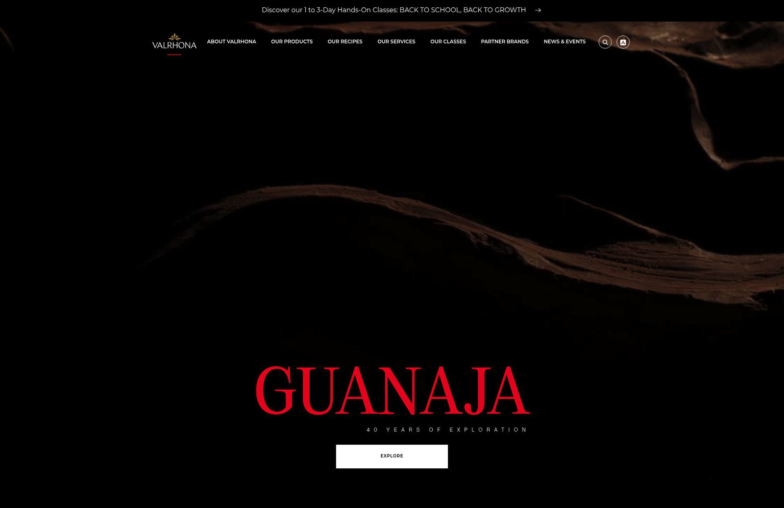 Valrhona Website
