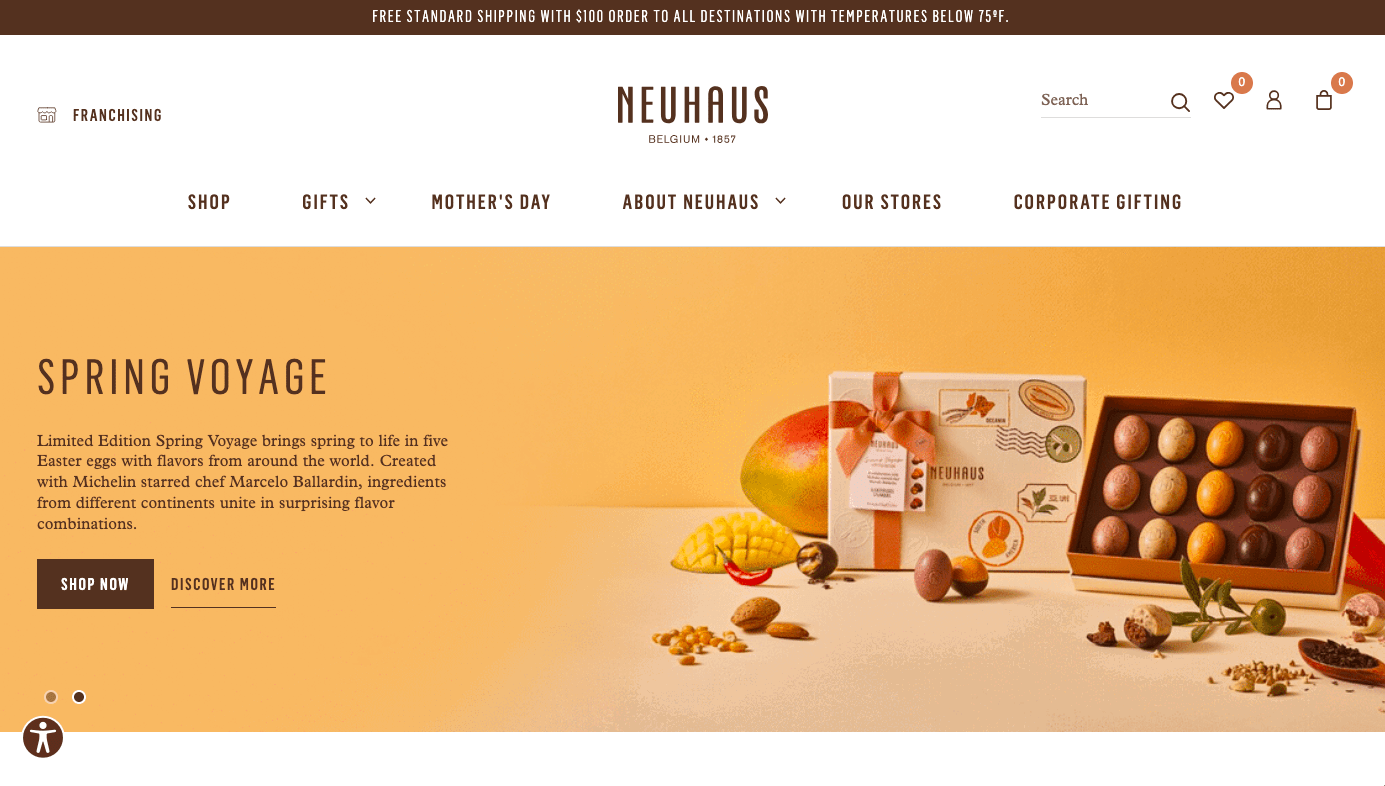 Neuhaus Website