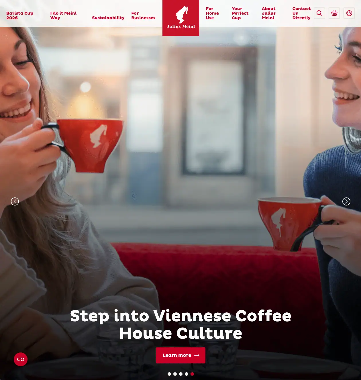 Julius Meinl Website