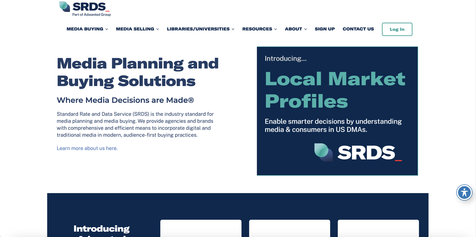 SRDS Media Planning logo