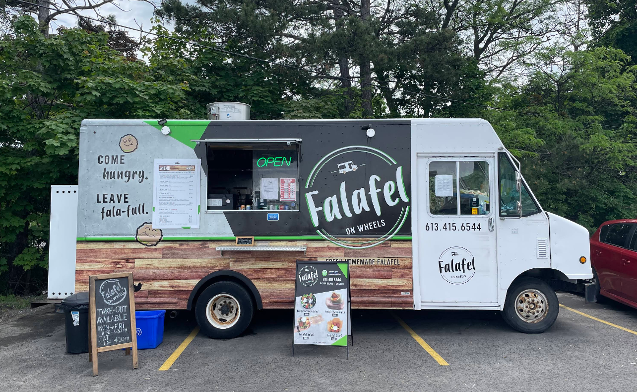 Falafel On Wheels  logo