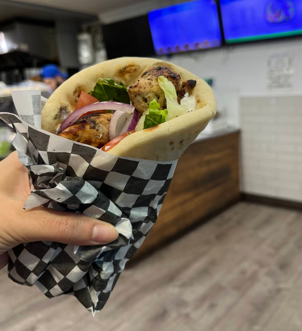 Just eat shawarma & poutine  logo