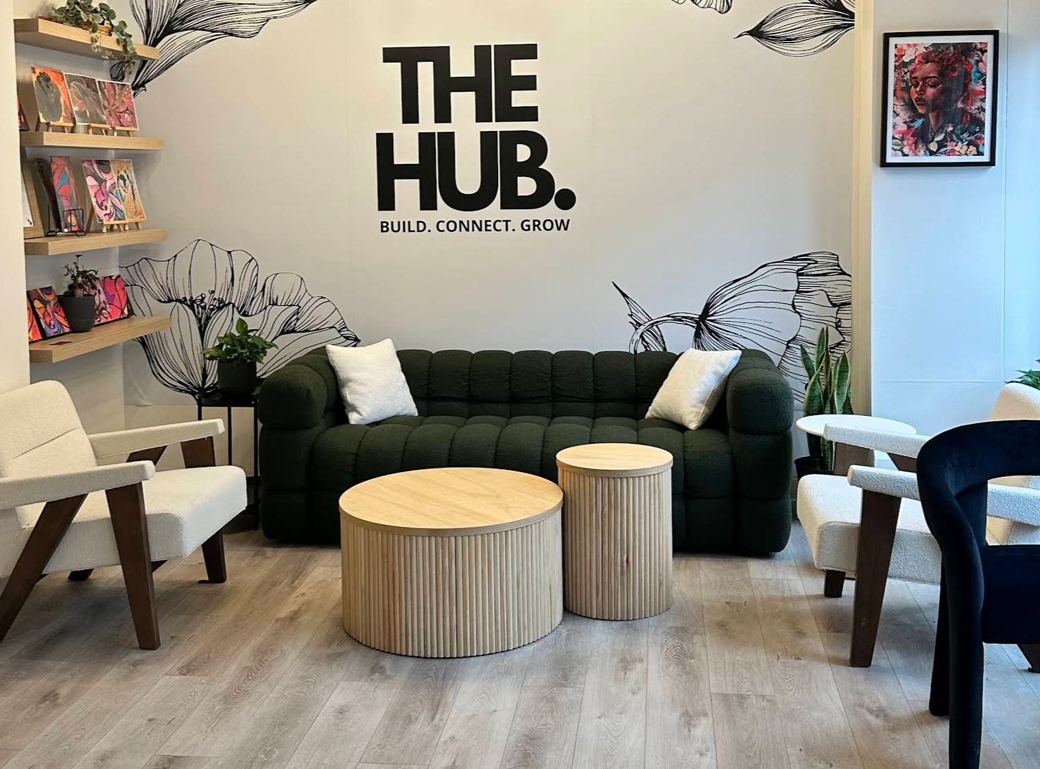 The Hub Market Cafe  logo
