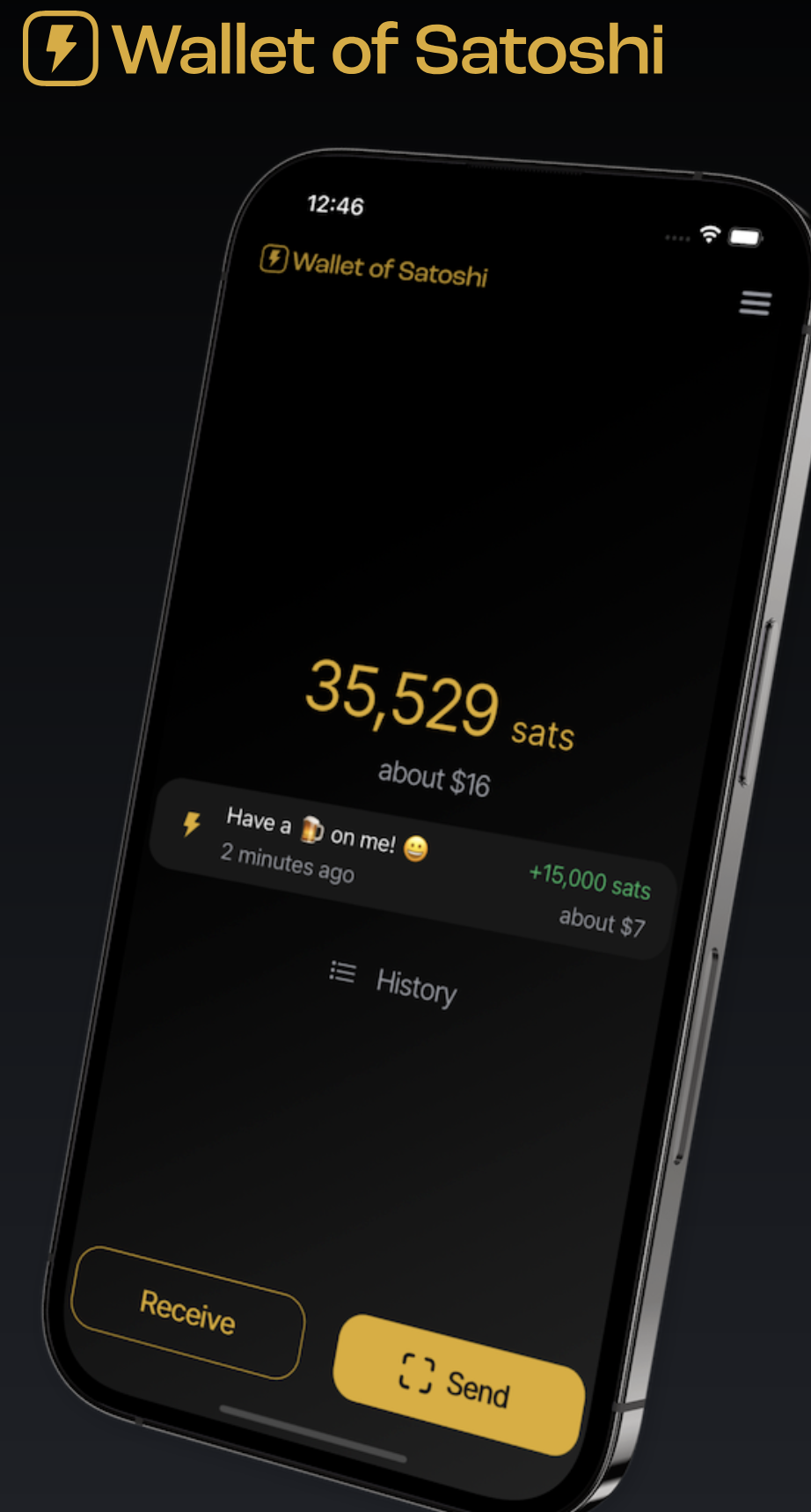 Wallet of Satoshi logo