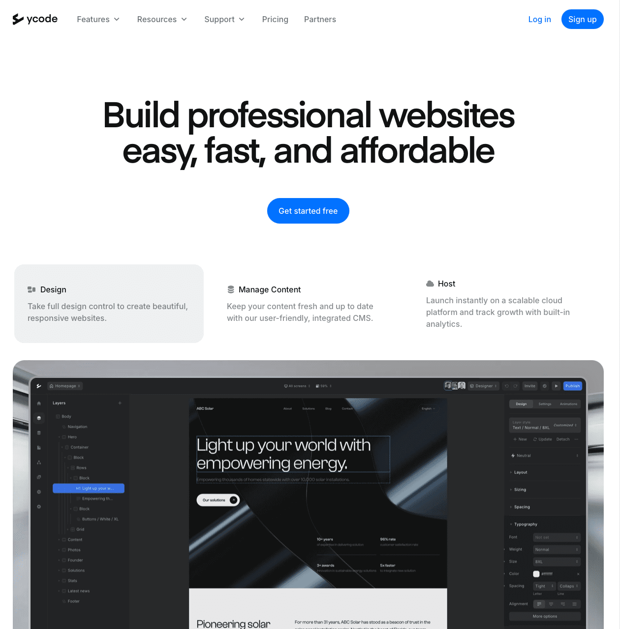 ycode Website