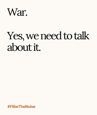 Let's talk about war thumbnail