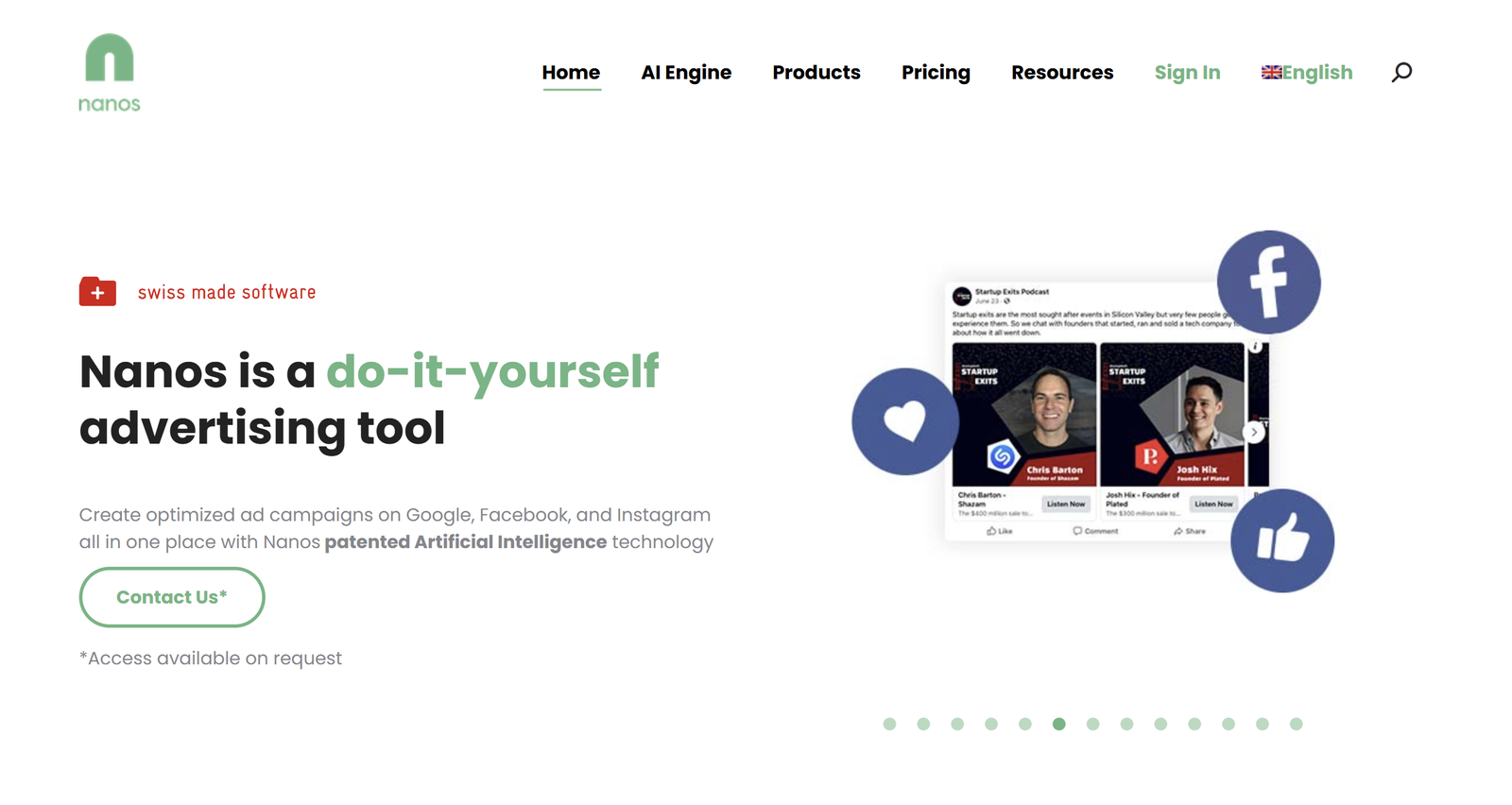 AI-powered marketing dashboard with real-time campaign analytics and cross-platform budget optimization tools for digital agencies.