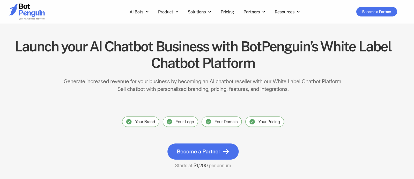 BotPenguin AI chatbot builder interface showcasing conversation flow design and analytics dashboard.